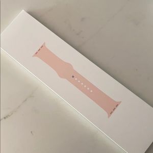 Pink Apple Watch strap